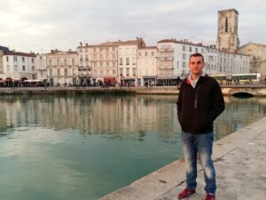 El puerto de La Rochelle con marea alta