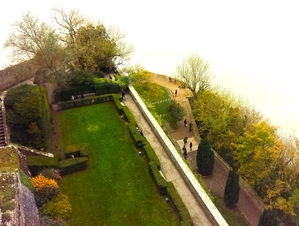 Los jardines del Mont Saint Michel