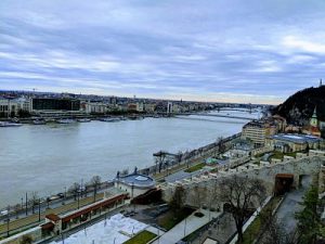 Vistas desde el castillo de Budapest