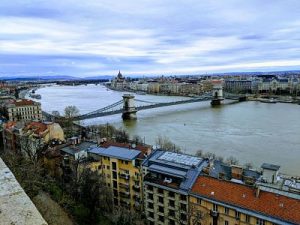 Vistas de Budapest desde el Castillo de Buda