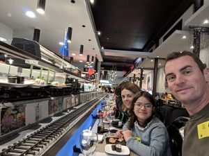 Bufett de Sushi en Bruselas