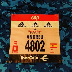 Maratón Madrid 2019 Dorsal