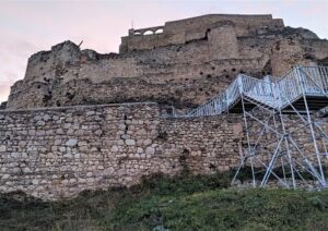 Escaleras de acceso al castillo de Morella