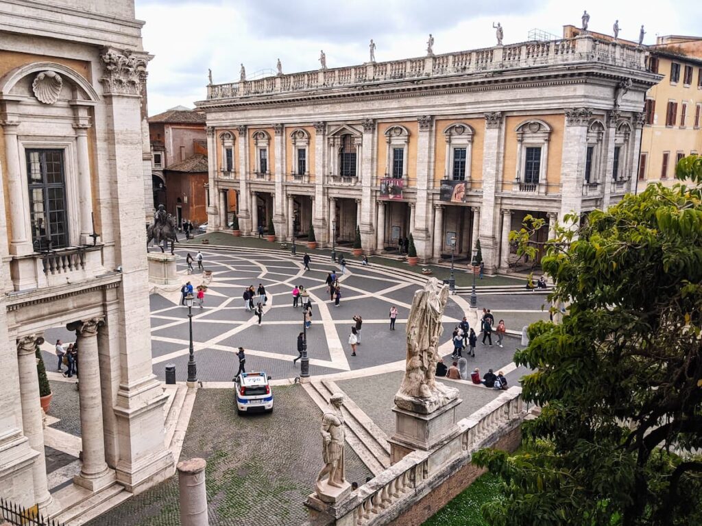 Plaza del Campidoglio de Roma.